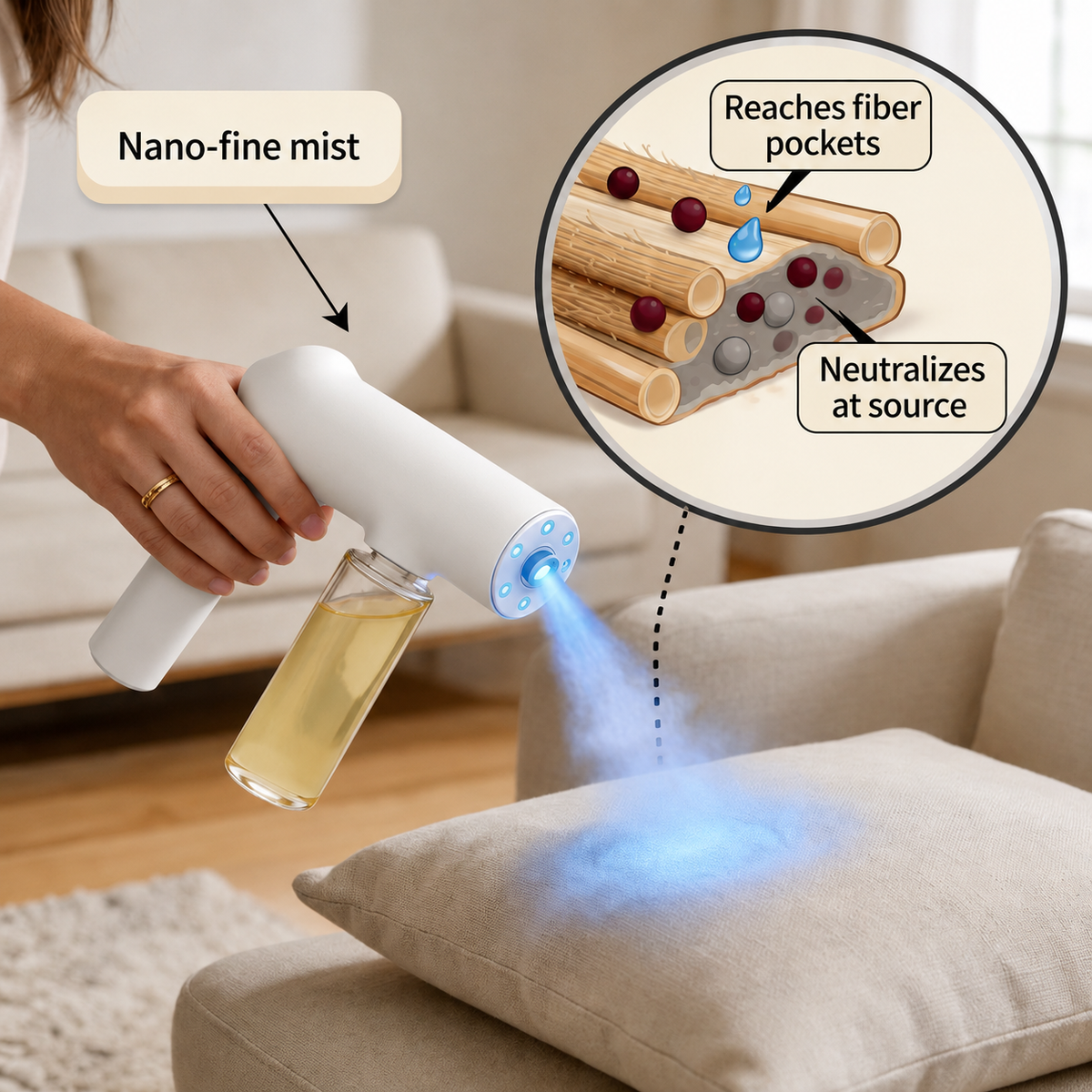 Nuvara™ Deodorizer Gun