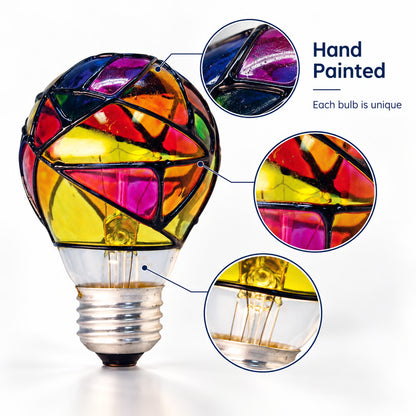 Nuvara™ Stained Glass Glow Bulb