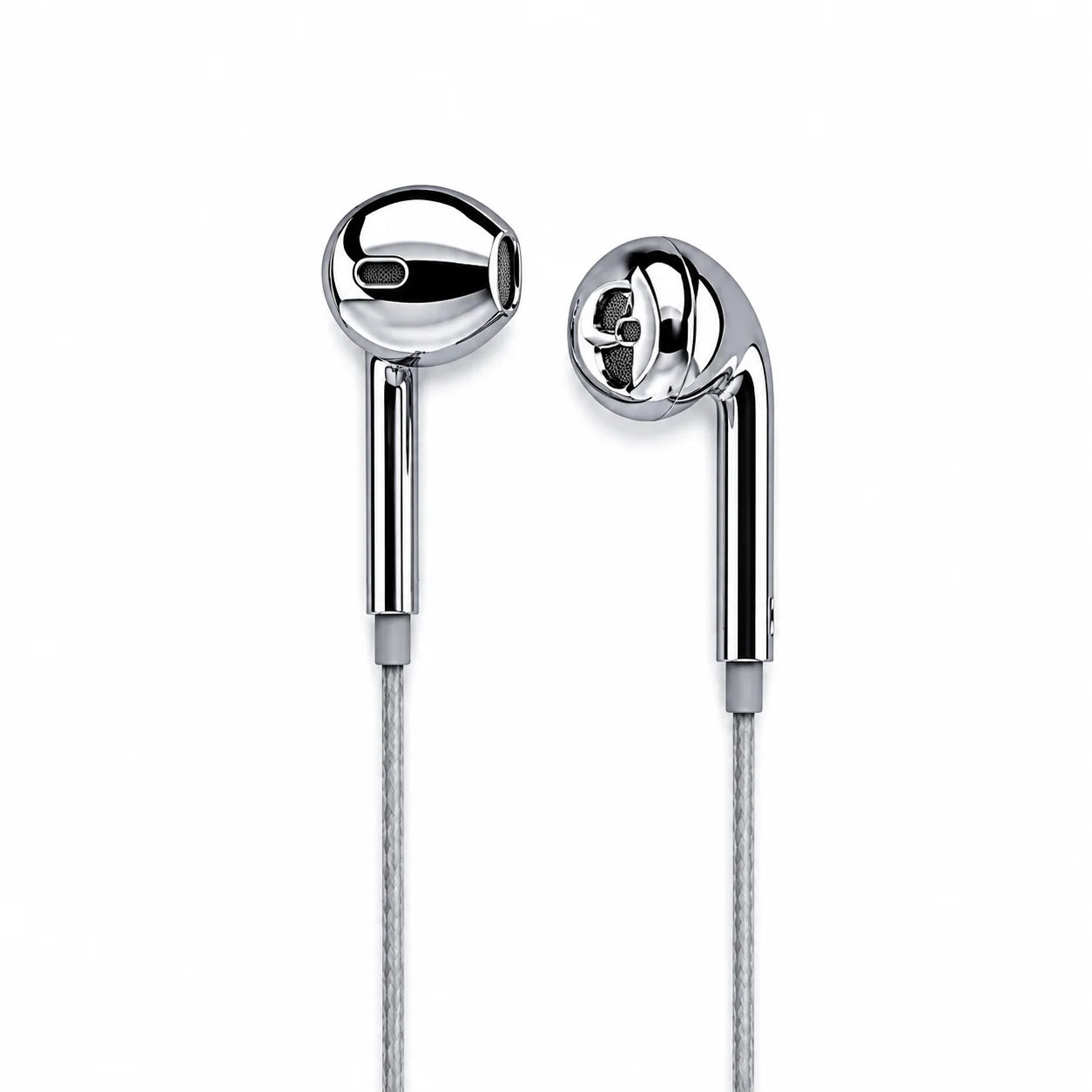 Chromed™ Chrome Wired Earbuds