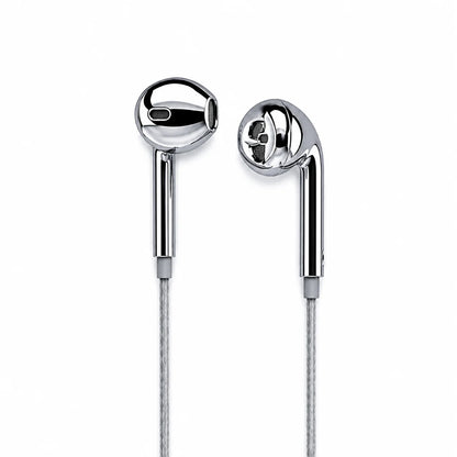 Chromed™ Chrome Wired Earbuds