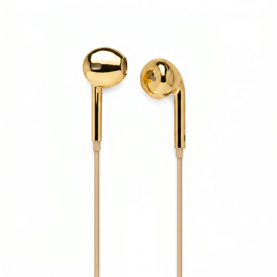 Chromed™ Chrome Wired Earbuds